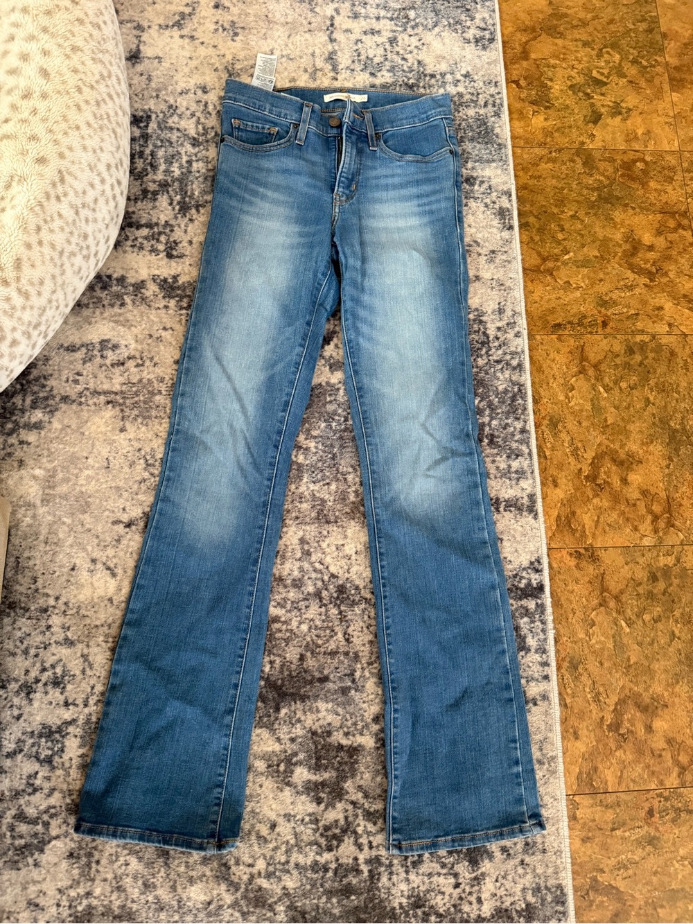 Classic Women's Bootcut Jeans - Blue